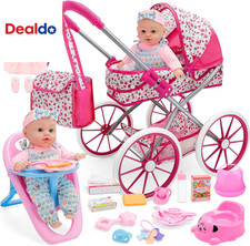 Baby Doll Stroller Set T for