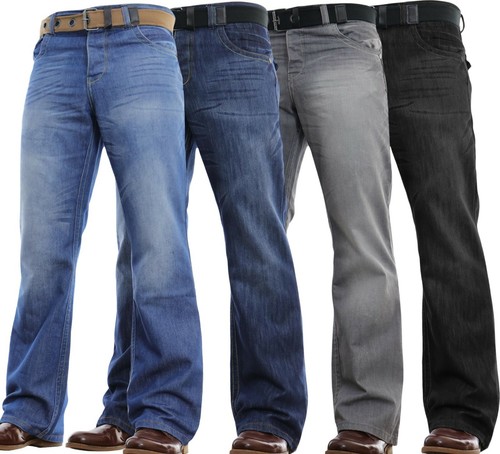 Men bootcut wide leg - leg, flared