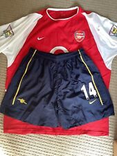 Arsenal Match Worn Player Issue Shorts August 2000 Nike 14  Thierry Henry Large
