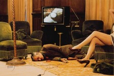 VTG Helmut Newton Print TV