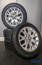 GENUINE BMW X5 E70 SINGLE ALLOY WHEEL  177M WINTER CONTINENTAL TYRE 18" INCH
