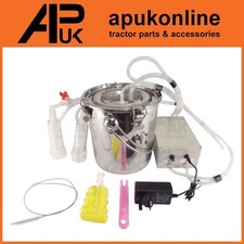 Electric Milking Machine Direct Suction Pump 5L Capacity for Cattle Cow Goat