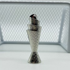 Non-Corinthian Mini Replica Uefa Nations League Football Metal Trophy 4.5cm tall