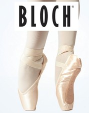 Bloch Balance Lisse Pointe Shoes Size 3.5 XX Ballet Pink Satin ES0162L BNIP