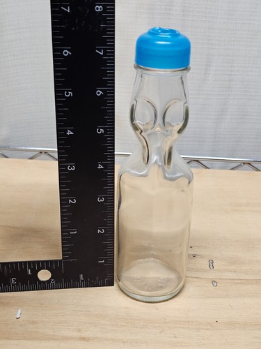 Codd marble neck bottle blue - marble,