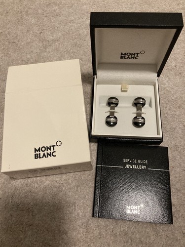 Mont blanc cufflinks - blanc,