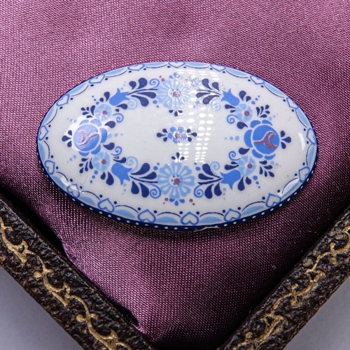 Vintage michaela frey enamel - vintage,