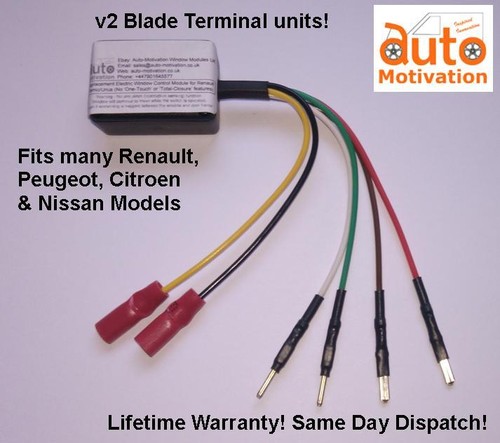 Window motor regulator control - window, motor/regulator