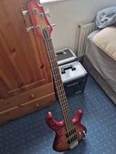used cort bass guitar 4 string