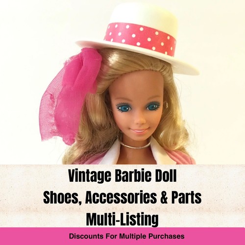 Vintage barbie doll shoes - vintage,
