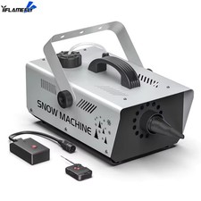 1000W Snow Machine with Remote, Indoor/Outdoor Snow Effect for Events