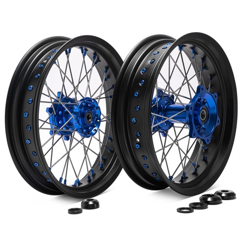 25 supermoto wheels - 17"x3.5/4.25,