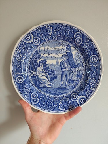 Spode italian blue the - blue,