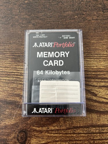 Atari portfolio portable - portfolio,
