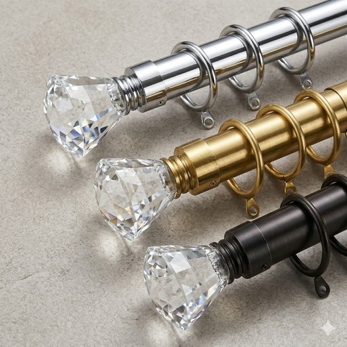 Curtain pole royal crystal - royal,