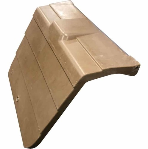 Gas meter box lid brown - box,
