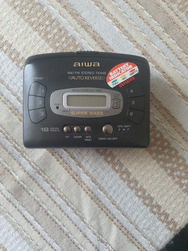 Aiwa personal casette player - aiwa,