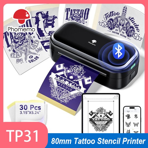 Phomemo tp31 wireless tattoo - tp31,