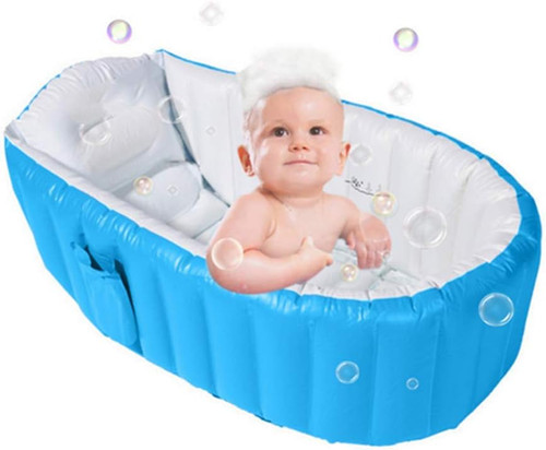 Inflatable baby bathtub - baby, bathtub,no
