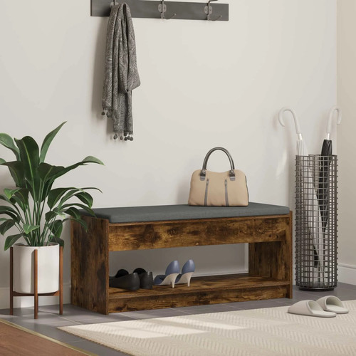 Hall bench smoked oak - smoked,