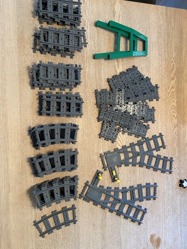 Official lego train track - rc,