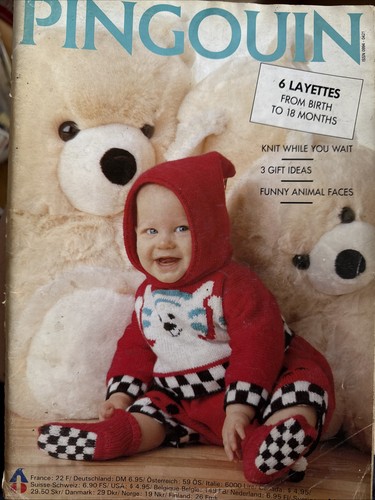 Pingouin layettes knitting - 6,