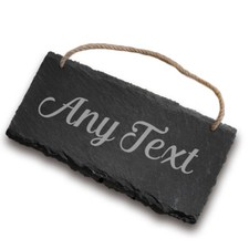 Personalised Slate Hanging