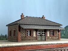 N Gauge Model Railway Station  Building Resin Station Kit