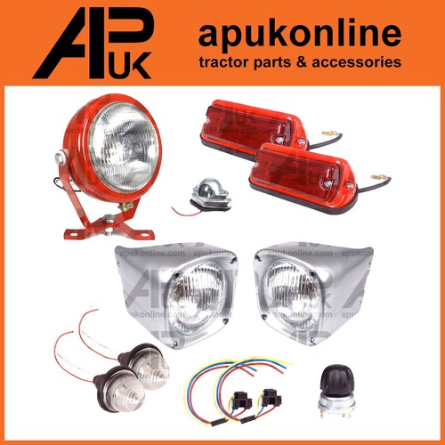 Headlights rear side - side, plough