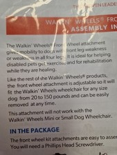 Large Walkin’ Wheels Dog