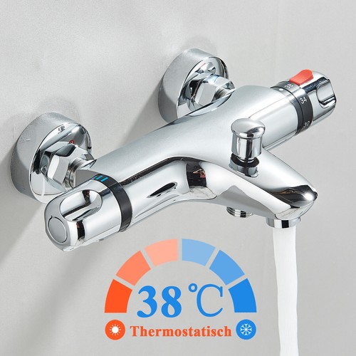 Chrome bathroom thermostatic - chrome,