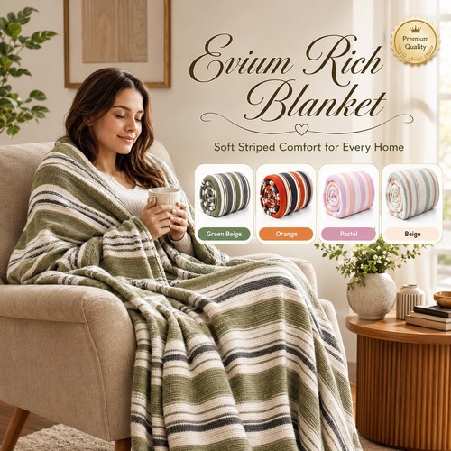 Premium dyed yarn - dyed, blanket
