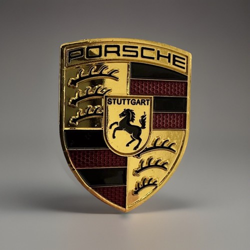 Porsche rare lapel badge 75th - porsche,