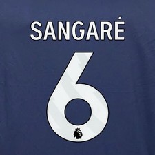 2023 2024 OFFICIAL NOTTINGHAM SANGARE 6 WHITE 3RD PLAYER SIZE NAMESET
