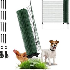 Dog Fence Camping Fence Boundary Fence 20m Dog Net Puppy Run Mobile Flexible