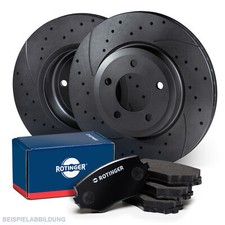 Rotinger Sport Front Brake Discs + Pads High Performance for Mazda 6 6