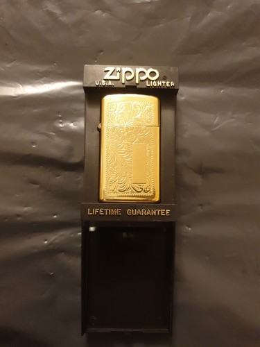 Zippo lighter 1652b slim - slim, brass