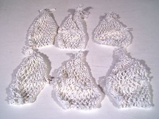 SET OF 6 QUALITY SNOOKER TABLE NETS FOR FULL SIZE 2 1/16" BALLS