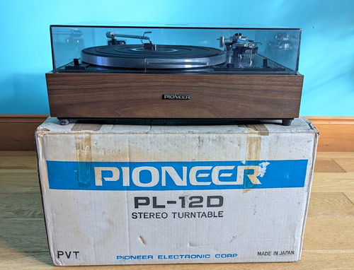 Pioneer 12d stereo - pl-12d,