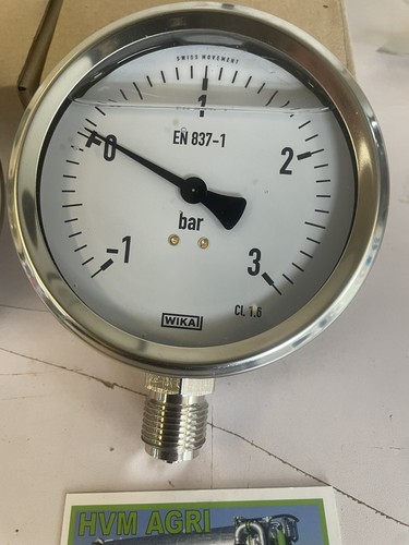 Wika vacuum pressure gauge - vacuum,