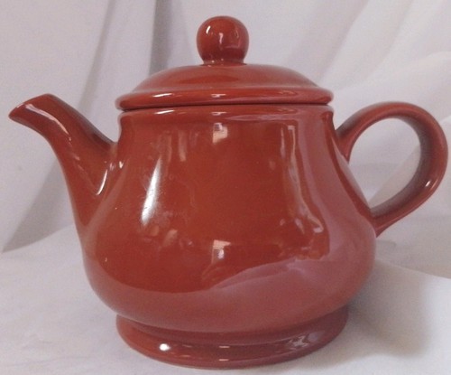 Vintage large brown glazed - brown,