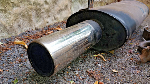 Volvo amazon sports exhaust - amazon,