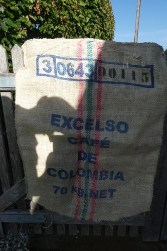 Vintage coffee bean sack 1 - coffee,