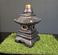 Stone Garden Pagoda Limited Edition Frostproof Statue Ornament 