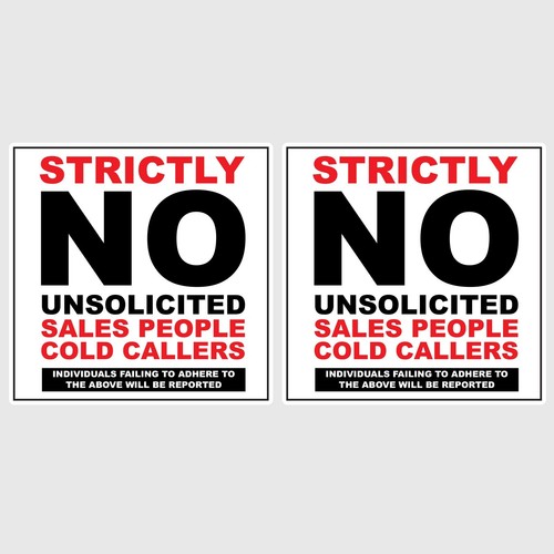 Sales people cold - no,