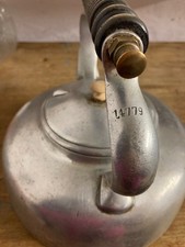 vintage aluminium kettle