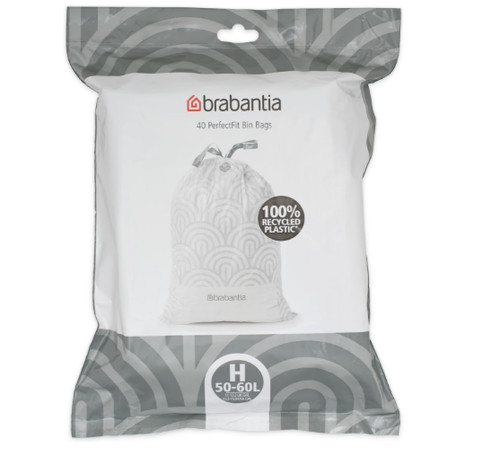 Brabantia 60l bin liners - 50-60l,