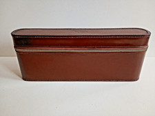 Vintage Leather Sectioned Travelling Case