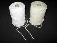 NATURAL COTTON PIPING CORD 3mm 4mm 5mm 6mm MACRAME CUSHIONS CRAFT