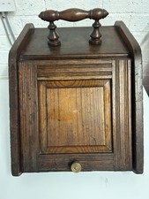 Vintage Wooden Coal Scuttle